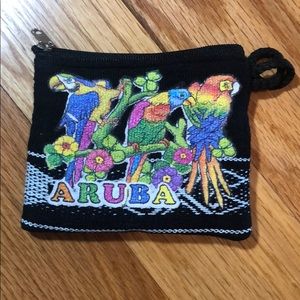 Aruba Souvenir pouch 🌈🦜🌺